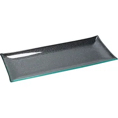 Блюдо сервировочное «Криэйшнз Риппл» стекло ,L=36,8,B=16см прозр., изображение 2