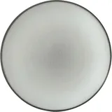 Тарелка «Экинокс» мелкая керамика D=215,H=25мм серый