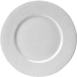 Тарелка «Оптик» с широкими краями фарфор D=320,H=17мм белый