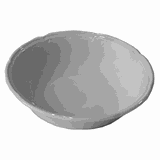 Тарелка глубокая «Увертюра» фарфор 0,65л D=20,H=4см белый