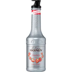Основа для напитков «Клубника» ягодная Monin пластик 1л D=91,H=280мм, Вкус: Клубника