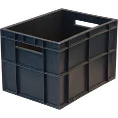 Food box with handles polyprop. 32.4l ,H=28,L=40,B=30cm black