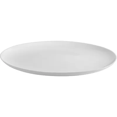 Блюдо для пиццы «Эволюшнс Солюшн» стекло D=32см белый, изображение 2