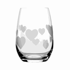 Олд фэшн (стакан) «Л`амор» хр.стекло 335мл D=75,H=105мм прозр.