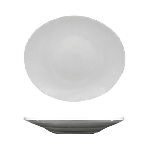 Тарелка «Рита» для стейка овальная  фарфор ,L=30,5см