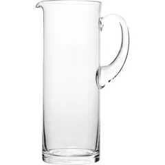 Jug without lid  glass  1.2 l  D=91/90, H=240, L=140, B=3mm  clear.