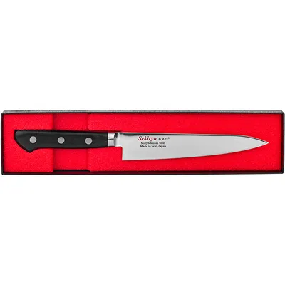 Нож кухонный «Осака» односторонняя заточк сталь нерж.,полиоксиметилен ,L=23,5/12см, изображение 5