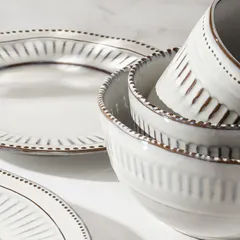 Салатник «Стили» фарфор 0,625л D=14см белый, изображение 4