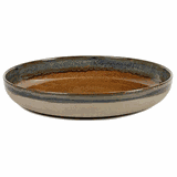 Блюдо «Серфис» глубокое керамика D=320,H=55мм коричнев.