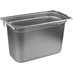 Gastronorm container (1/3) with handles  stainless steel  6.8 l , H=20, L=32.5, B=17.6 cm  metal.