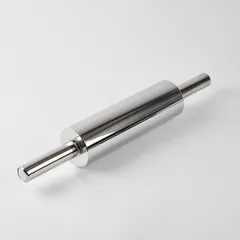 Скалка сталь нерж. D=77,L=469/250мм металлич.