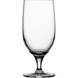 Beer glass glass 380ml ,H=17cm clear.