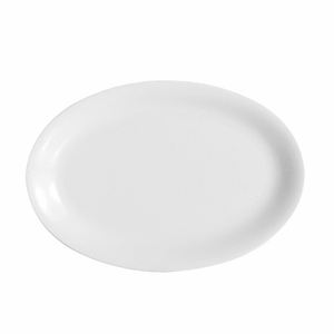 Блюдо «Эмбасси вайт» овальное фарфор ,L=22см белый