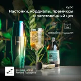 Курс «Настойки, кордиалы, премиксы и заготовочный цех» онлайн, 4 недели