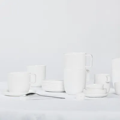 Чашка чайная «Бейс» фарфор 300мл D=80,H=75мм белый, Цвет: Белый, изображение 5
