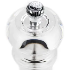 Мельница для соли «Нэнси» металлический механизм акрил D=55,H=380мм прозр.,металлич., изображение 3
