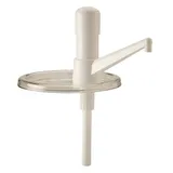 Дозатор для диспенсера для соусов с крышкой пластик D=17,3,H=25см белый