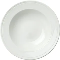 Pasta plate “Bid” porcelain D=24cm white