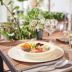 Тарелка «Интэнсити» мелкая зеникс D=31,H=2см белый, изображение 4