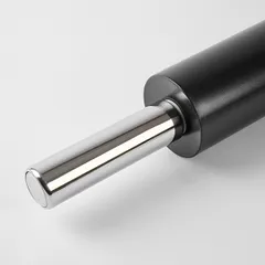 Скалка с антипригарным покрытием сталь нерж.,тефлон D=63,L=469/250мм металлич.,черный, изображение 2