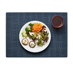 Салфетка сервировочная силикон ,H=8,L=45,B=33см синий, изображение 3