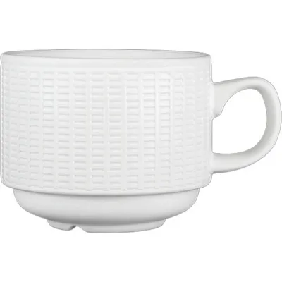 Чашка кофейная «Виллоу» фарфор 85мл D=43,H=50мм белый