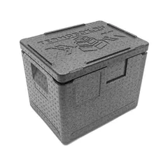 Термоконтейнер «Нормал» до 15 кг полипроп. 22л ,H=32,L=40,B=30см черный