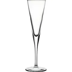 Flute glass glass 150ml ,H=24cm clear.