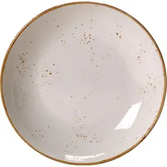 Salad bowl “Kraft” porcelain 0.65l D=205,H=40mm white