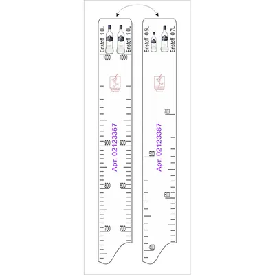 Линейка барная «Эристофф» 0.5, 0.7, 1л