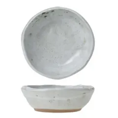 Sauce boat “Dolmen” porcelain D=11,H=3cm white