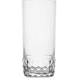 Highball “America 20x” glass 490ml D=73.5,H=162mm clear.