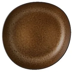 Deep plate “Amazonia”  ceramics  D=220, H=44mm  brown.