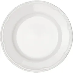 Тарелка «Увертюра» мелкая фарфор D=27см белый