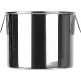 Емкость для мармита круглая сталь нерж. 2,5л D=16,H=13см серебрист.