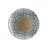 Тарелка «Альхамбра» мелкая фарфор D=27см синий,белый
