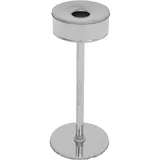 Урна-пепельница напольная хром D=31,6,H=71,5см