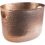 Champagne bucket aluminum 7l ,H=23,L=30,B=23.5cm copper