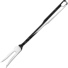 Meat fork stainless steel ,L=34/10,B=3cm metal.