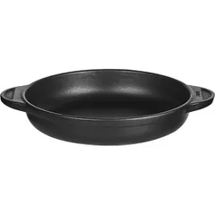 Portion frying pan  cast aluminum, teflon  D=145, H=30, B=185mm  blue, black