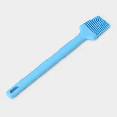 Кисть кондитерская «Люкс» (до +200 °C) силикон ,H=10,L=270,B=46мм голуб.