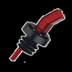 Гейзер с ситом пластик,резина D=1,H=8см красный,черный