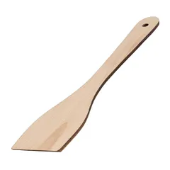 Лопатка кухонная деревянная  ,L=28см св. дерево, изображение 2
