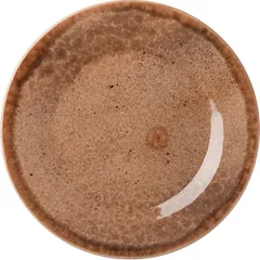 Тарелка «Маррон Реативо» фарфор D=24,H=2см коричнев.,бежев.