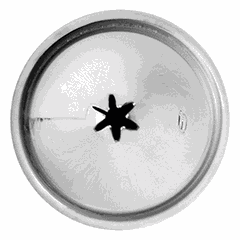 Насадка кондитерская «Звезда» сталь нерж. D=22/5,H=30мм металлич.