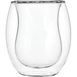 Glass for hot drinks “Prootel” double walls thermost glass 250ml D=8cm