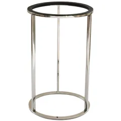 Buffet stand (for 1 container)  stainless steel  D=21.8, H=35cm  metal.