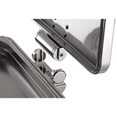 Мармит «Премиум» с крышкой сталь нерж. 9л ,H=33,L=66,B=48см металлич., изображение 4