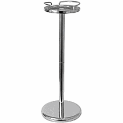 Подставка для ведра для шампанского напольная хром D=26/14,H=68,5,B=21см металлич.