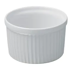 Sauce boat porcelain 300ml D=100,H=65mm white